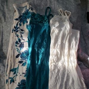 Floral Sweater and 2 cami set